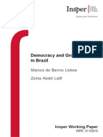 Democracy and Growth in Brazil