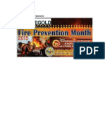 March Fire Prevention Month Tarp