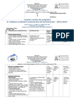 Tematica Pregatire Bac2013-2014