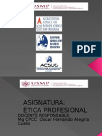 PPT Ética Profesional Unidad I