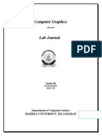Computer Graphics: Bahria University, Islamabad
