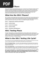 SDLC Test Phases