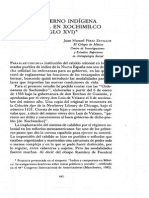 Pérez. El Gobierno Indigena Colonial en Xochimilco