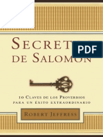 Secretos de Salomon Preview Cover and Text