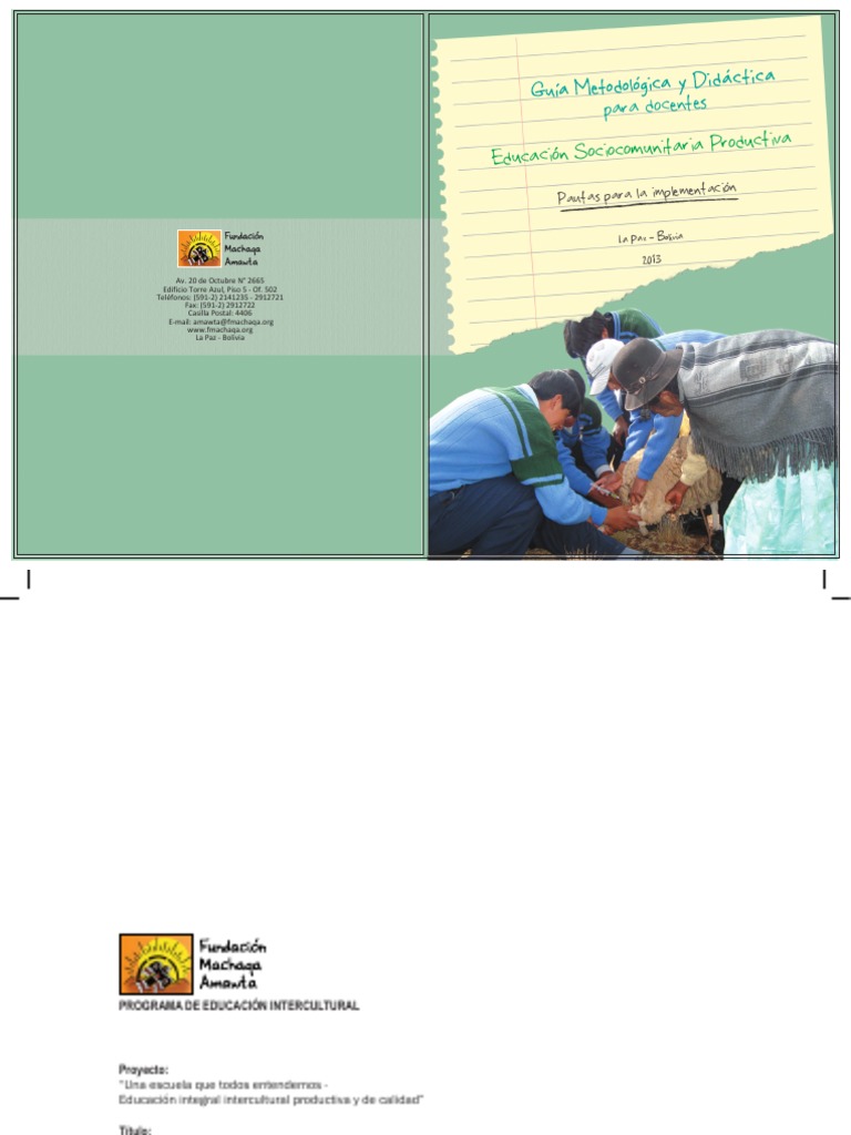 Educacion Productiva FMA Sheep Meat