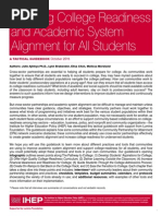 Download IHEP College Readiness Tactical Guidebook  by Institute for Higher Education Policy SN284811339 doc pdf