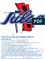 Tulsa No Huddle 2009clinic