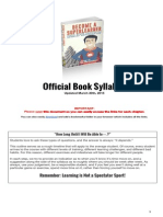 Course Syl Lab Us For Super Learner Book