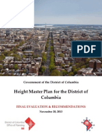 District's Height Master Plan FINAL Recommendations Report - Nov 20 2013