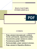 TEMA 5. Piata Valutara Internationala