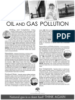 Oil and Gas Pollution