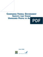 RWJF_ComparingFedSurveys_Aug2006