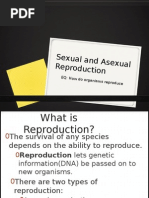 Sexual and Asexual Reproduction