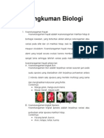 Rangkuman Persiapan Ujian Nasional Biologi Dan Pembahasan Contoh Soal