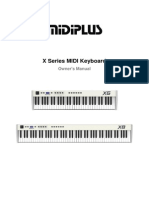 X Series MIDI Keyboard-Owner's Manua - 20150603