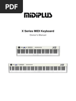 X Series MIDI Keyboard-Owner's Manua - 20150603