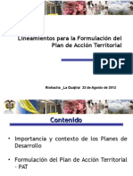 Lineamientos Plan de Accion