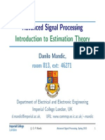 ASP Lecture 3 Estimation Intro 2015