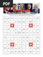 Download Newsweek Democratic Debate Bingo by Newsweek SN284841247 doc pdf