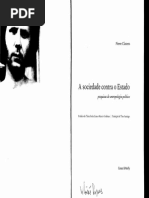 Pierre Clastres. O Arco e o Cesto in a Sociedade Contra o Estado