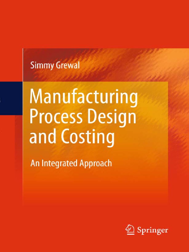 Manufacturing Process Design and Costing PDF | PDF | Conceptual Model ...