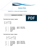 Appendix 4 - Game and League Systems