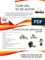 Protección Del Derecho de Autor