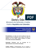 Ministerio de Hacienda y Credito Publico