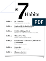 1 Habits List