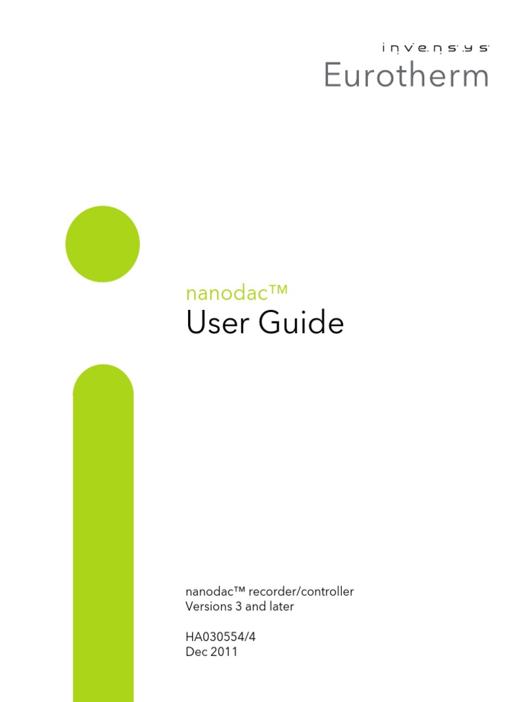 Nanodac User Manual | Electromagnetic Compatibility | Digital & Social