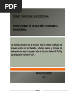 Diseño Curricular Historia Version Borrador | PDF | Conocimiento ...