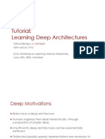 Tutorial: Learning Deep Architectures