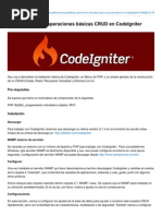 Allshorevirtualstaffing.com-Cómo Desarrollar Operaciones Básicas CRUD en CodeIgniter