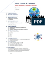 Estructura Del Plan de Producción