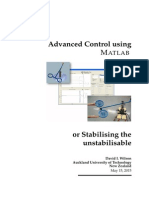 Advanced Control Using Matlab