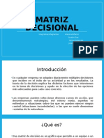 Gestion, Matriz Decisional de Empresa