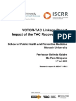 083 VOTOR-TAC Linkage Report - Impact of the TAC Recovery Model
