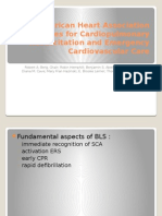 2010 American Heart Association Guidelines For Cardiopulmonary Resuscitation and Emergency Cardiovascular Care