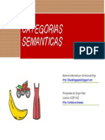 Categorias semanticas