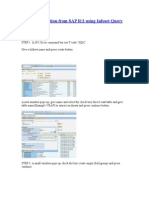 Generic Extraction From SAP R3 Using Infoset Query