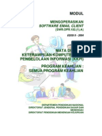 Mengoperasikan Software Email Client