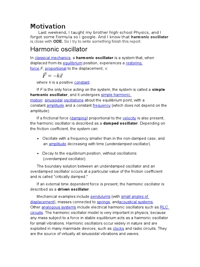 Ode | PDF | Teaching Methods & Materials | Science & Mathematics