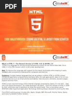 All About HTML5 & CSS3, History & Advantages