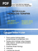 Download Materi Kuliah HIDROLOGI TERAPAN by ArmitaSharfina SN284908791 doc pdf