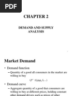 Chapter 2 Demand and Supply Analysis