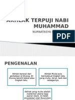 Akhlak Terpuji Nabi Muhammad