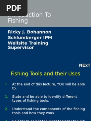 Fishing Tools, PDF, Drilling Rig