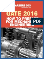 GATE 2016 - How To Prepare For Mechanical Engineering