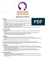 Epidemiology of Headache: Prevalence