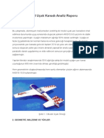 ANSYS Model Uçak Kanadı Analiz Raporu
